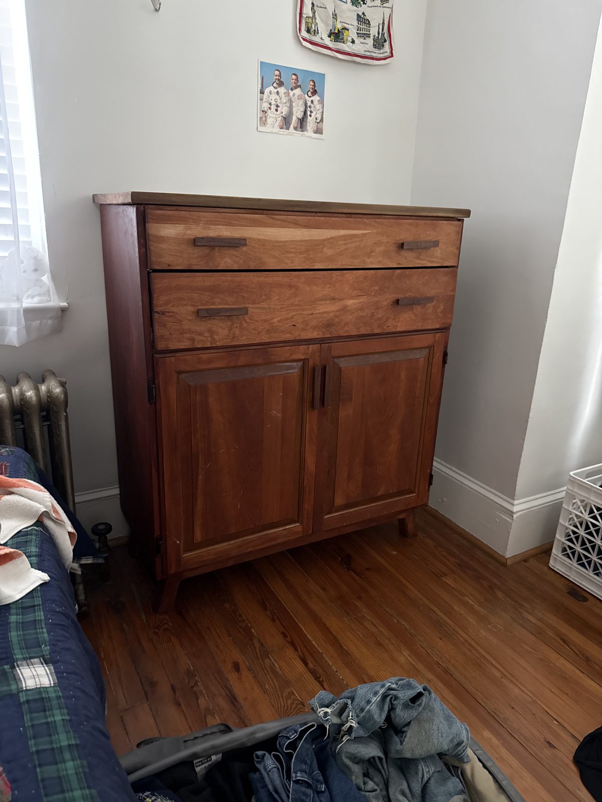 Cherry storage cabinet